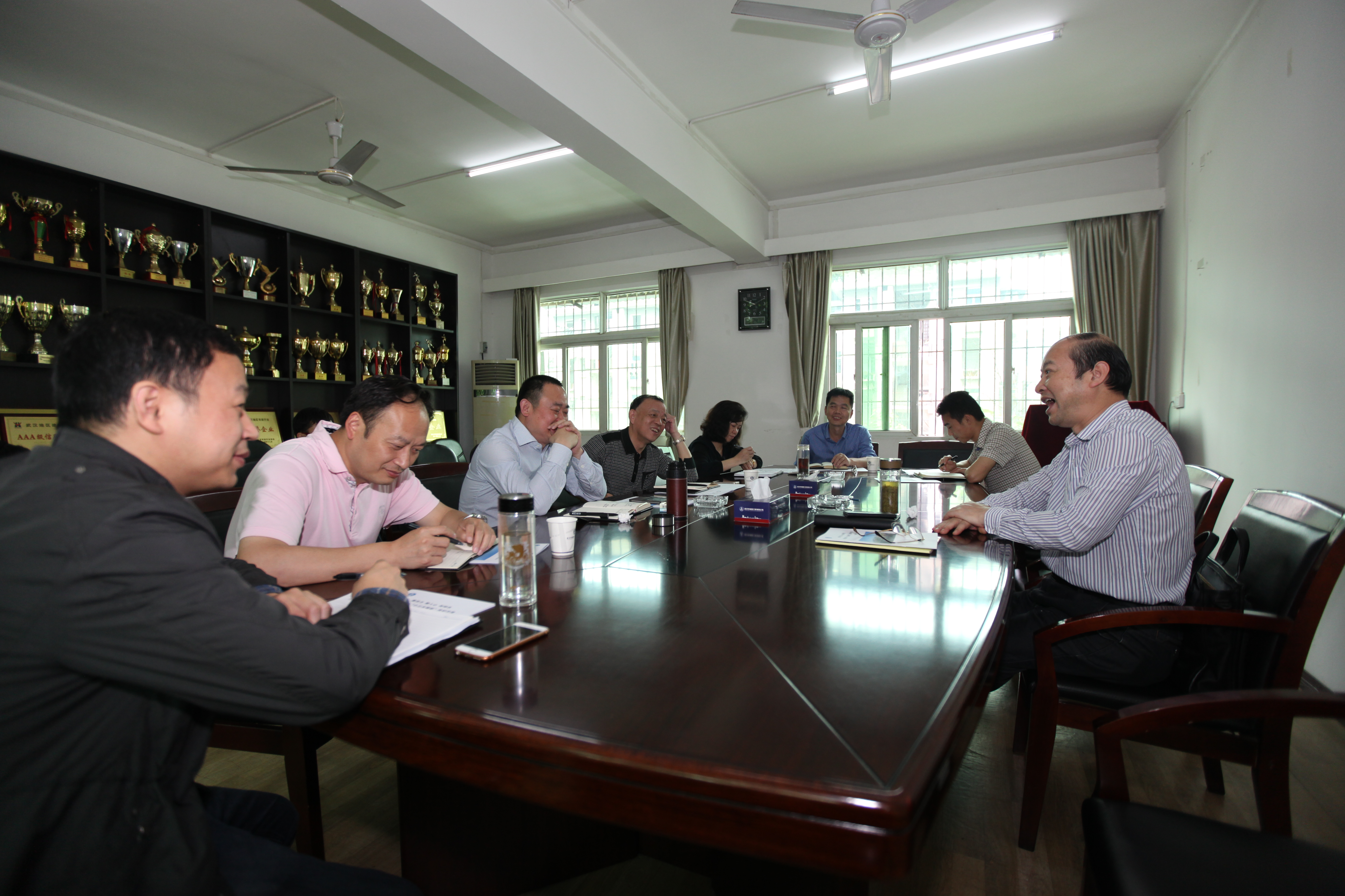 航發集團黨委書記劉志學對城建公司黨建工作調研.JPG